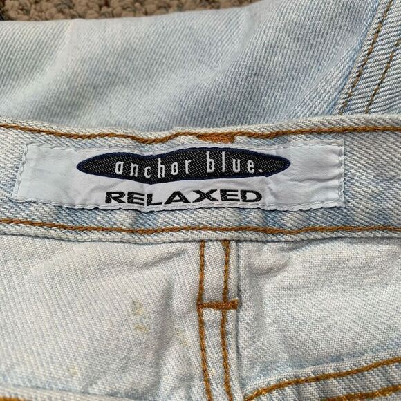 Vintage 90s Jeans Relaxed Fit Light Wash Denim High Waisted Mom 29 Inch Waist - Picture 7 of 10